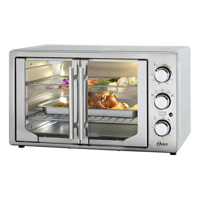 Horno Con Freidora De Aire Oster Tssttvfdmaf 42 Lts Color Gris | Meses sin interés