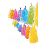 Guirnalda Tassel Metal Multicolor Cotillón Activarte