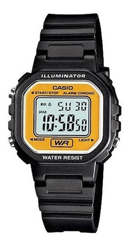 Reloj Mujer Casio La-20wh-9a Negro Digital / Lhua Store