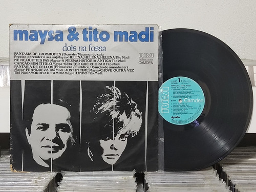 Lp Maysa E Tito Madi- Dois Na Fossa- 1975- Frete Barato