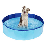 Piscina Plegable Para Perros Piscina Para Mascotas 80x20 Cm