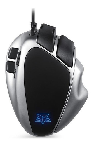 Mouse Para Jogo Adamantiun  Weapon X Adx-500 Preto