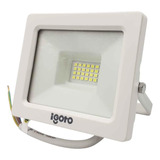 Lampara Led Reflector Igoto Ref3020 20w 6500k Luz Dia Blanco