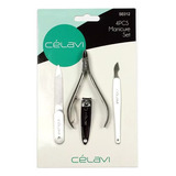 Celavi Set De 4 Pcs Manicure Pedicure Cortauñas Lima Alicata