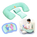 Almohada De Lactancia Doble Para Lactancia Gemelos, Almohada