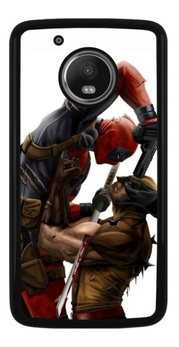 Funda Protector Para Motorola Moto Deadpool Marvel 07