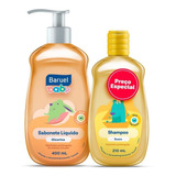 Sabonete Líquido + Shampoo Infantil Baby Suave - Baruel Full