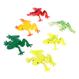 Realistic Frog Toy Toy Model Insecto, 6 Unidades