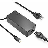 Cargador De Ca Usb De 65w 45w Tipo C Apto Para Lenovo Thinkp