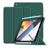 Funda Para iPad 9ª 8ª 7ª Generación iPad 10.2 Verde Oscuro