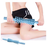 Palo Rodillo Texturado Masajes Stick Roller Dolor Muscular