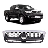 Parrilla Toyota Hilux 2009 2010 2011 Gris C/ Moldura Cromada