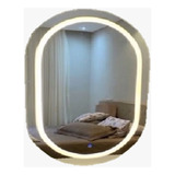 Espelho Led Oval Camarim Salão 150 X 100 Touch Screen