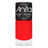 Esmaltes Anita 10ml - Tons De Vermelho / Vinho Cor 28-alegria