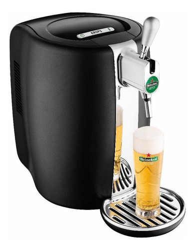 Chopeira Beertender Krups Heineken Capacidade 5 L Preto 110v