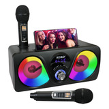 Máquina De Karaoke Portátil Con Sistema De Altavoces Pa B.