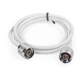 Cable Coaxial Conectores N Macho Ambos Lados 5 Metros 