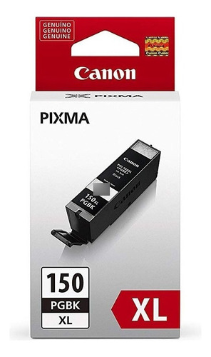 Cartucho De Tinta Canon Pgi-150xl (pgbk) Color Negra Pigmentada De 22 Ml