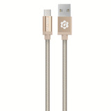 Cable Micro Usb Dorado Premium Braided