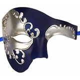 Mascara De Carnaval Veneciana Para Hombre Fantasma De La Ope
