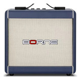 Amplificador Cubo Para Guitarra F60 15w - Azul Borne