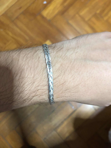 Pulseira De Prata 925 18 Cm