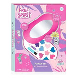 Juego De Maquillaje Makeup Set Con Espejo Free Spirit