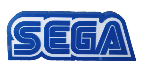 Logo Sega Impresión 3d / Deco Gamer 