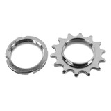 Fixie Fix Gear Patas De Piñón Dentado Anillo De Bloqueo 14t