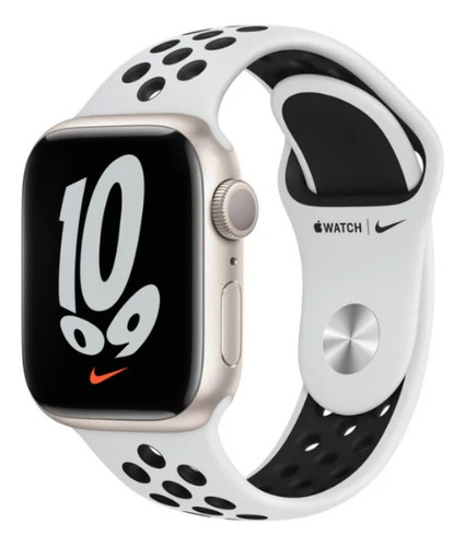 Apple Watch Nike Series 7 Gps+cellular, 45mm Starlight/black