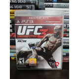 Ufc 3 Ps3 Usado Fisico