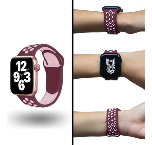 Correa Para Apple Watch Modelo Sport Talla S-m (chica-med)