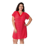 Camisola Com Manga Pijama Plus Size Confortável L1189 