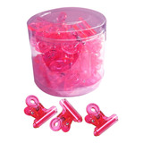 Presilhas Plastica Curvatura C Grampo Unhas Pink