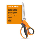 Tijeras Rosadoras Fiskars Softgrip (8), 8 Pulgadas, Acero Y