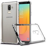 Capa Anti Impacto Galaxy J8 + Película De Vidro 3d/6d