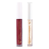 Set Labial Mate Sunset + Flash Gloss By Cinthia