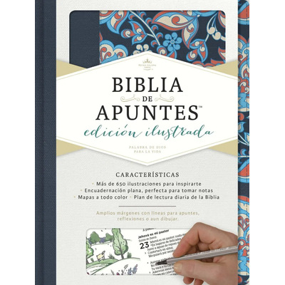 Biblia Reina Valera 1960 De Apuntes Ilustrada Tela | Envío gratis