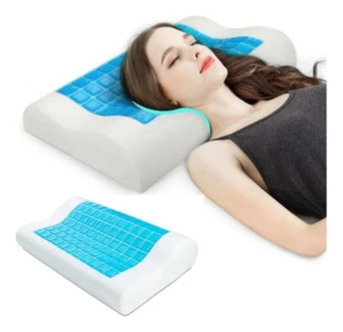 Almohada De Gel Ortopédica Cool Pillow  Siliconada 