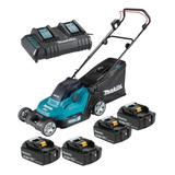 Cortador De Grama 4 Baterias 18v 5ah Makita Dlm432z Bivolt