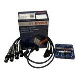 Juego De Bujias Y Cables Bosch Vw Gol Power 1.4 8v Fr7dc