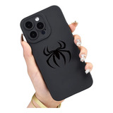 Funda Case Protecto Silicon Para iPhone Spiderman Antigolpes