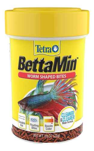Betta Min Comida Worm Tetra 28g - g a $7475