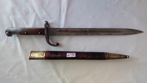 Baioneta Antiga Simson Suhl Alemã Fusil (only Wood1619)