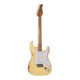 Guitarra Seizi Stratocaster Shinobi Relic Cream Com Case