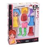 Muñeca Liz Doll Vestidos Y Pelucas Original Ditoys