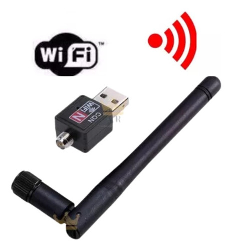 Adaptador Wifi Usb 2.0 Con Antena 900mbps