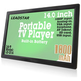 Mini Televisor Digital Portátil Leadstar Atsc Antena Tv 14'