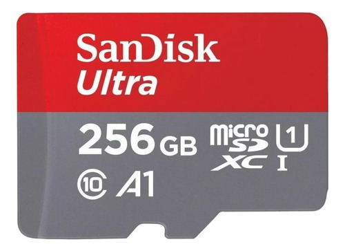 Sandisk Ultra 256 Gb Tarjeta Memoria Micro Sdxc Adapta Sd
