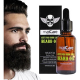 Aceite Hidratante Crecimiento Para Barba Max Care